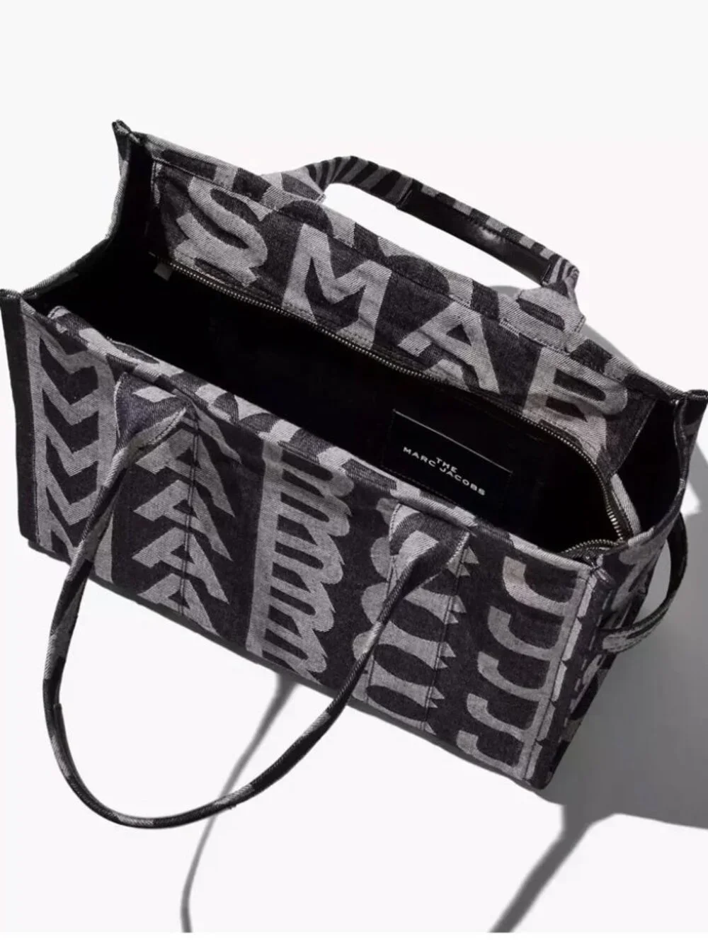 Marc Jacobs Monogram Denim Large Tote Bag